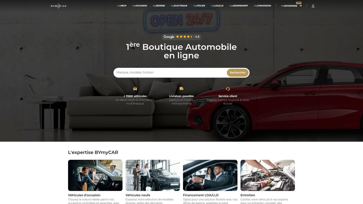 6 Site De Vente De Voitures Incontournables En 2026 - BYmyCAR