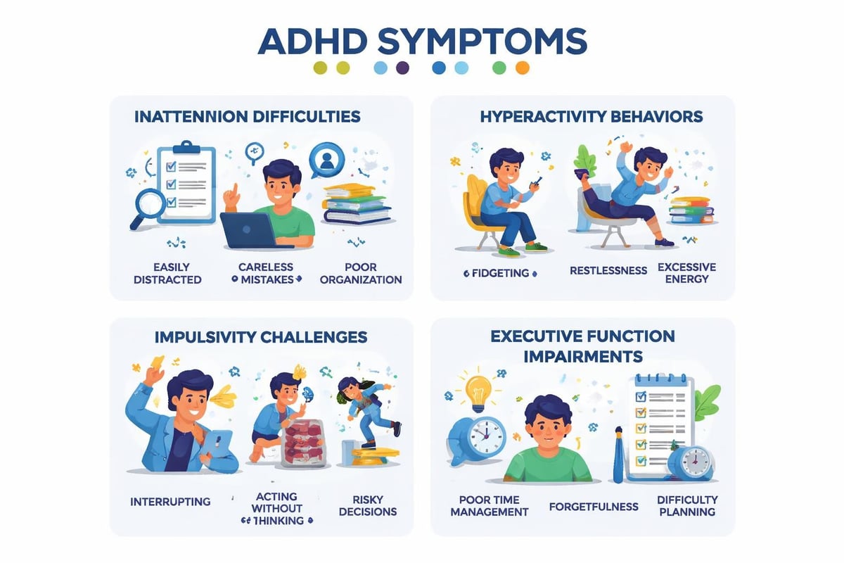 ADHD symptom categories