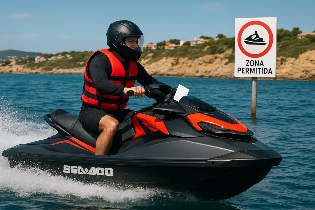 Motos de Agua Benidorm - article 4fc060ed a548 40d8 be7 fotografia realista y de alta calidad de una moto 1 uj30yz Requisitos Legales y Normativa en España