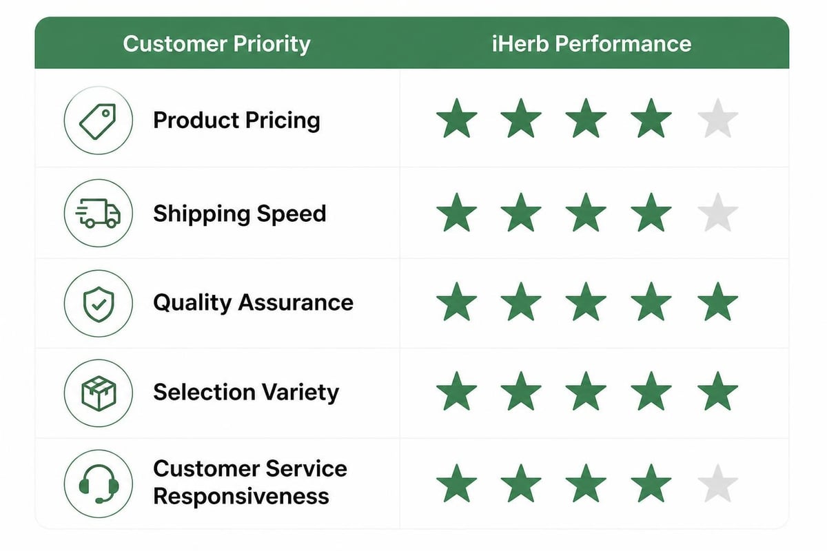 Customer satisfaction factors