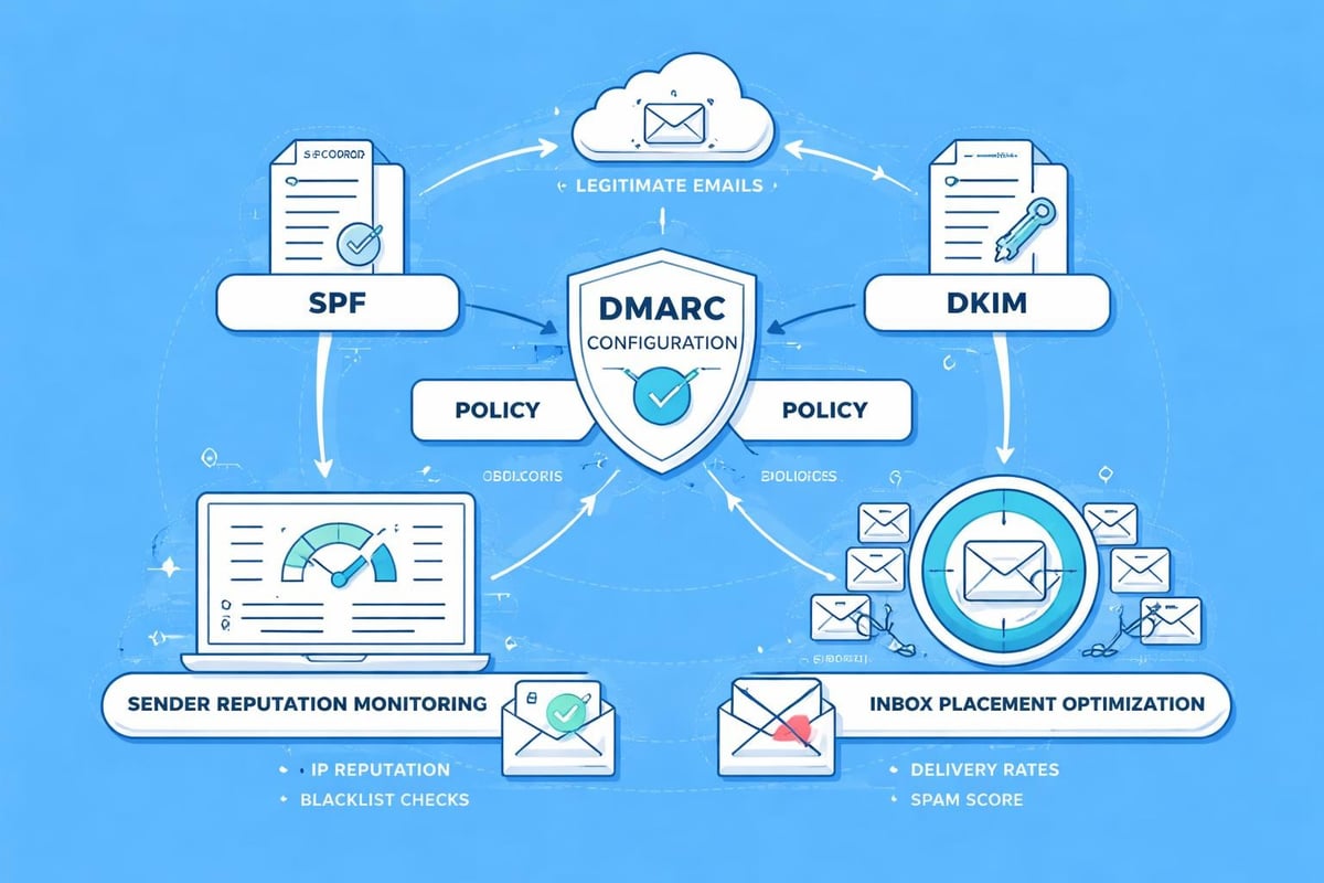 Email deliverability factors
