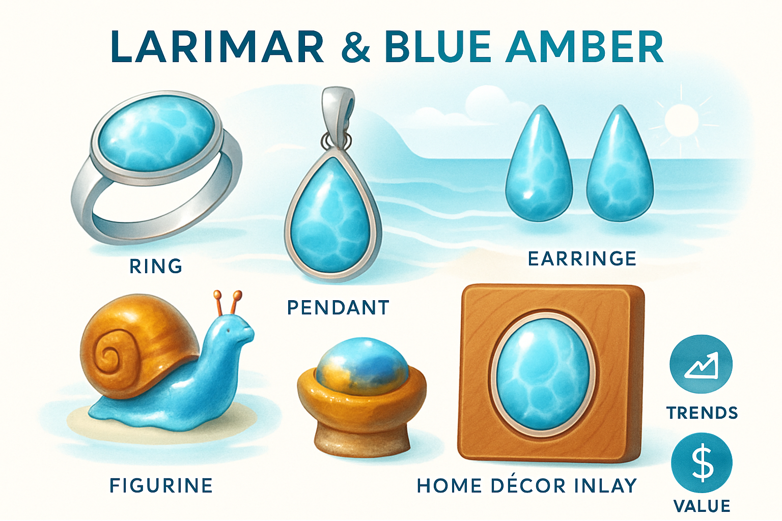 Practical Uses: Jewelry, Collectibles, and Decorative Art