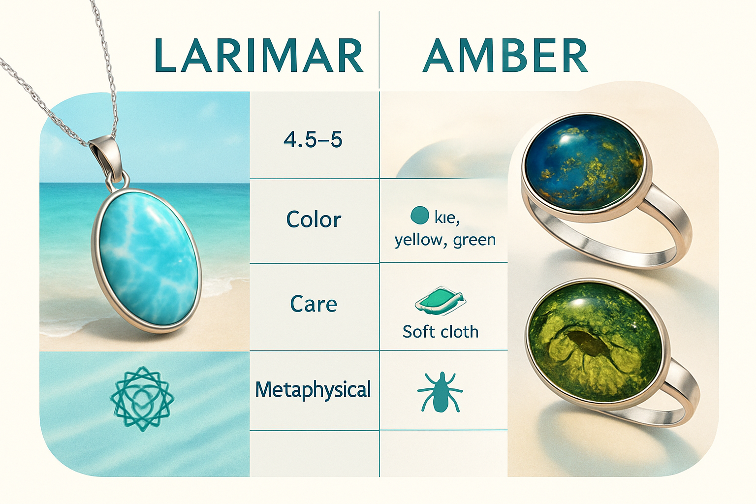 Physical and Metaphysical Properties of Dominican Stone