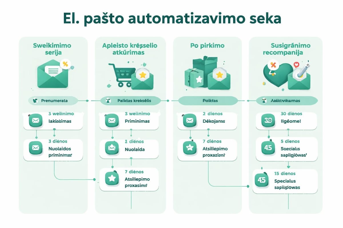 Automated email workflow