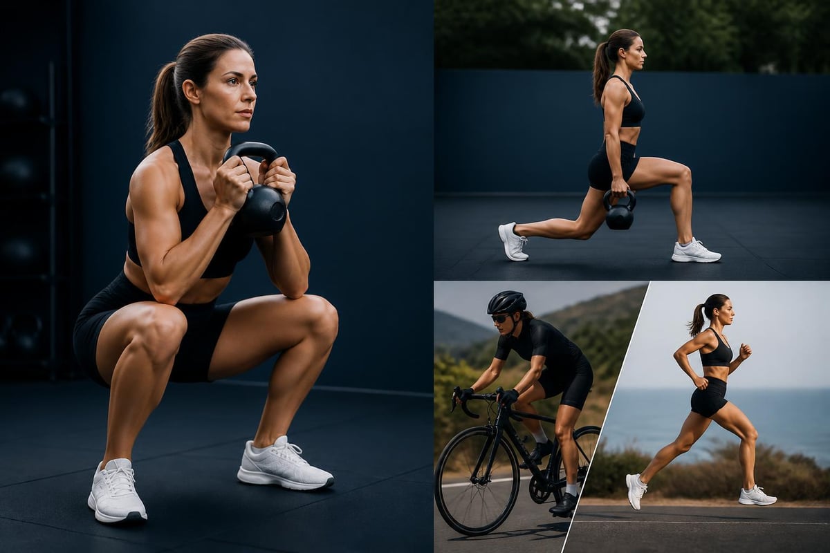 Movement patterns in endurance weightlifting