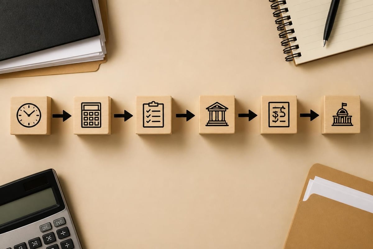 Payroll processing workflow