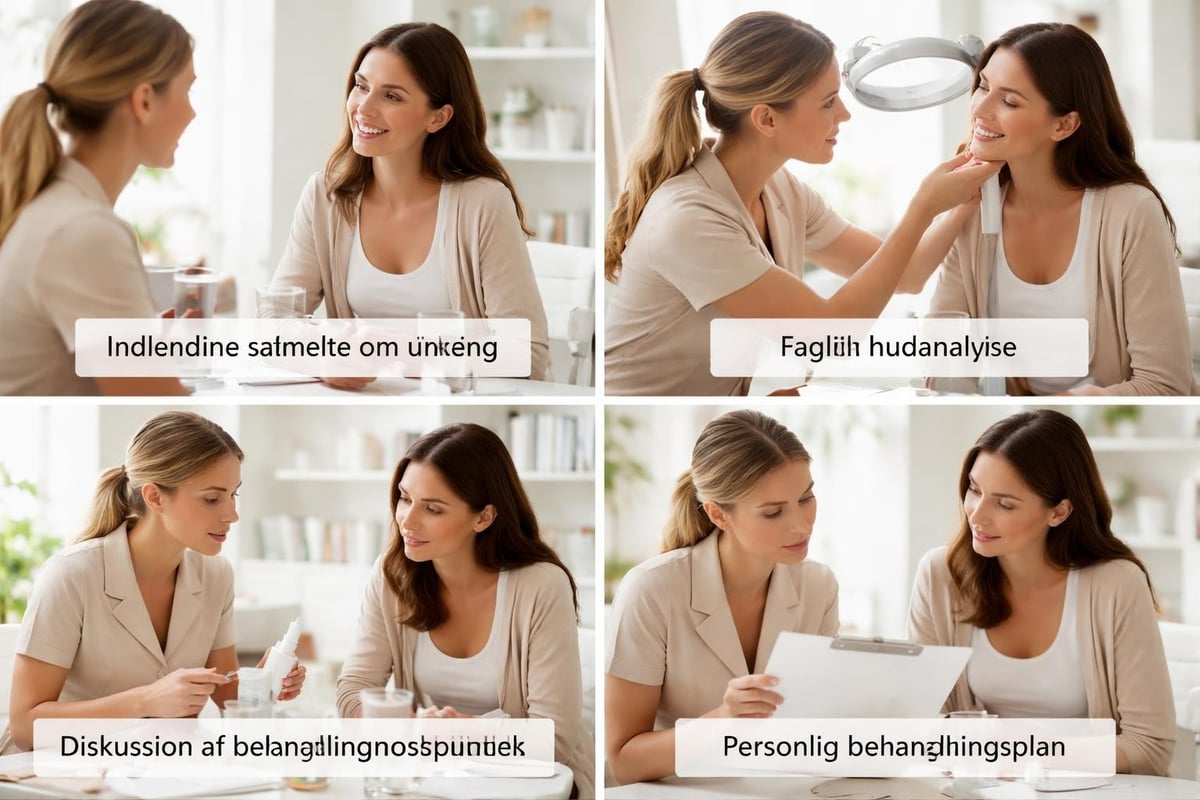 Konsultationsproces spa klinik
