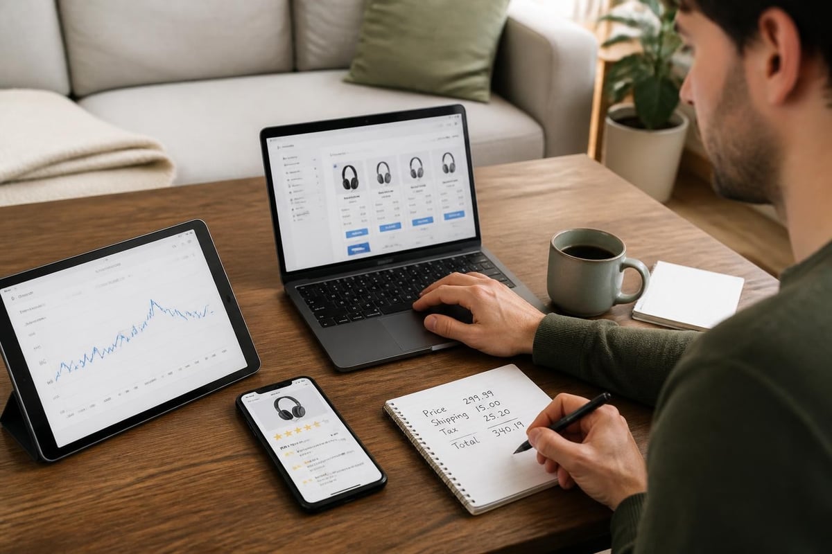 Price comparison workflow