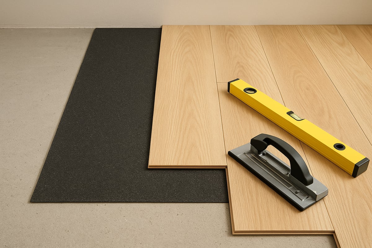 Lattian asennus vaihe vaiheelta