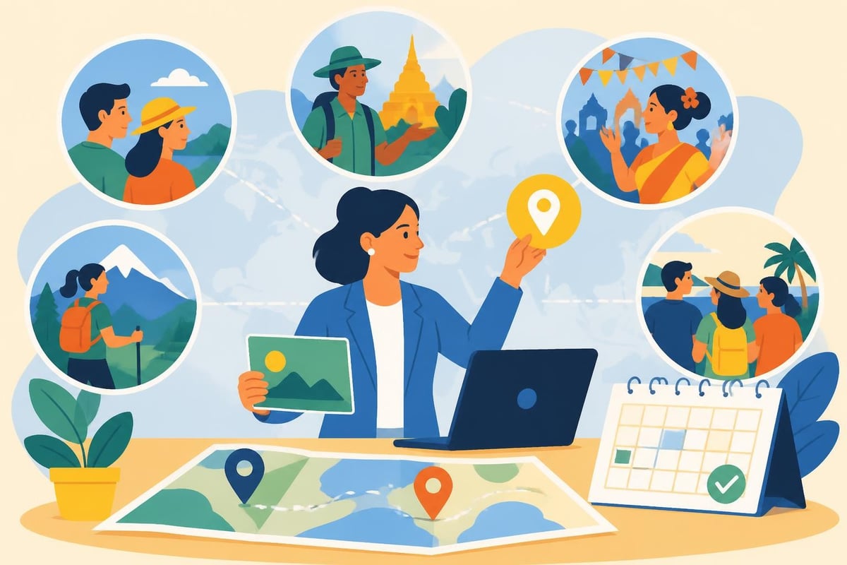 Personalized itinerary planning process