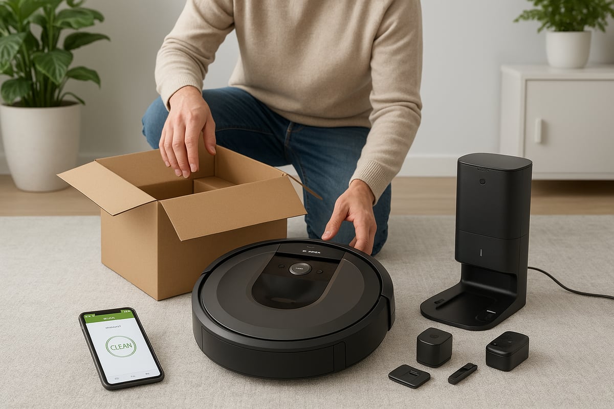 Slik Kommer Du I Gang med Irobot Roomba i8