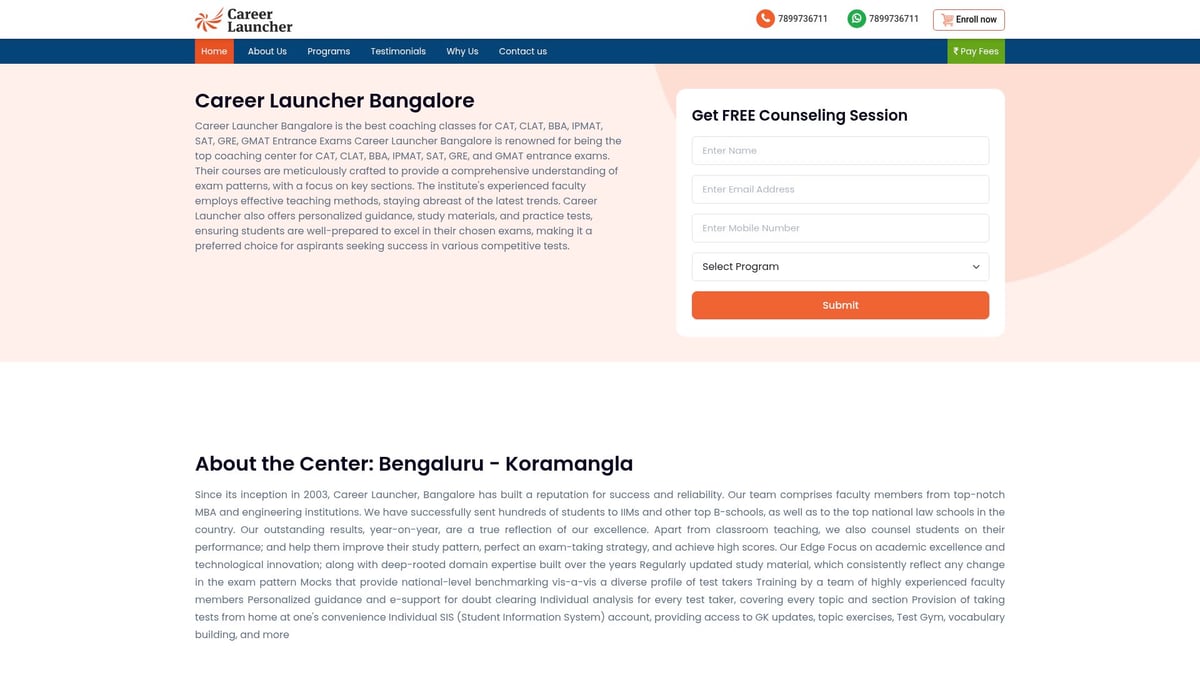 7 Essential Career Success And Direction Programs In Bangalore - Career Launcher Bangalore