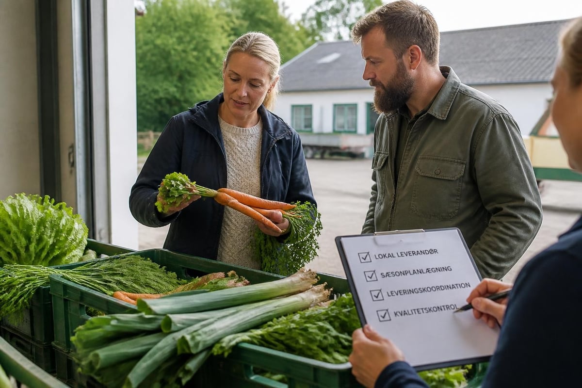 Kommunal fødevarestrategi workflow