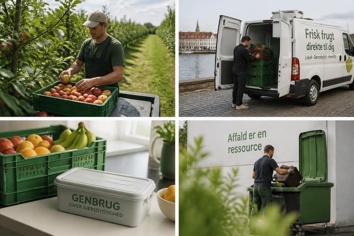 Bæredygtig frugtlogistik