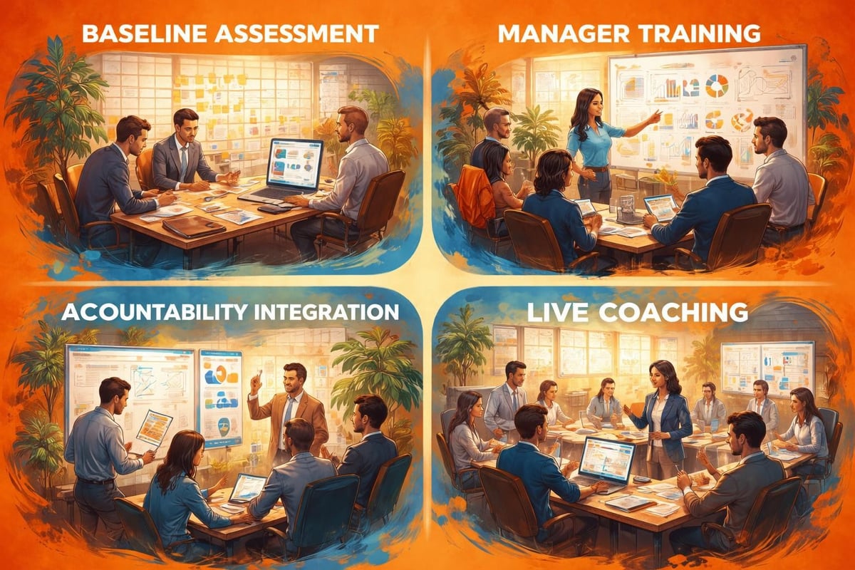 Happiness coaching implementation roadmap