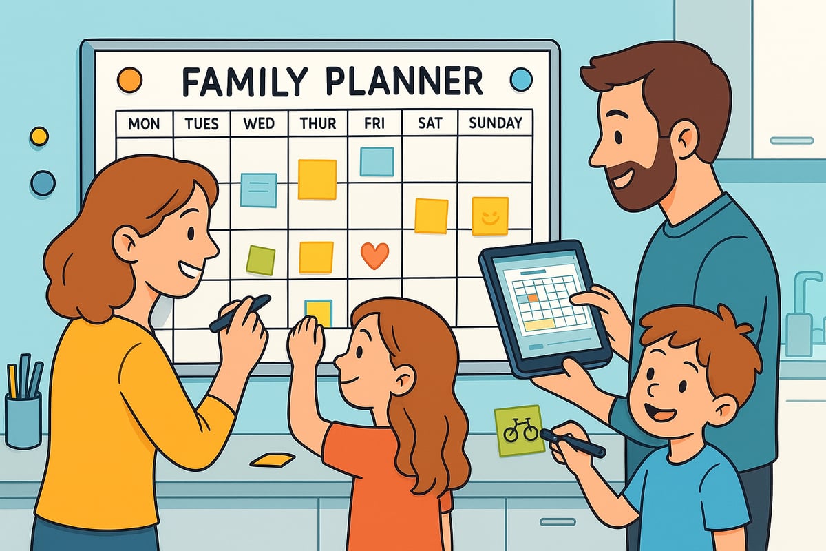 Soorten familieplanners: kies de juiste voor jouw gezin