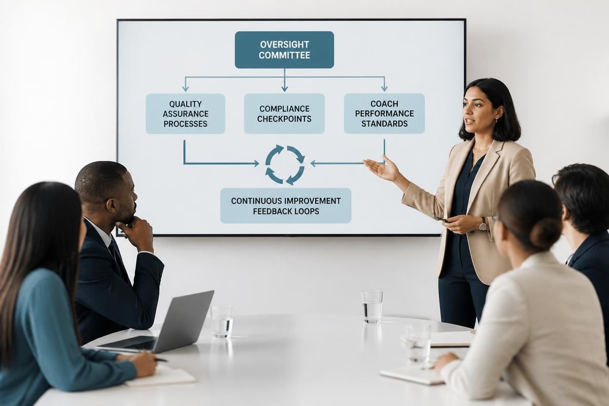 Coaching governance framework