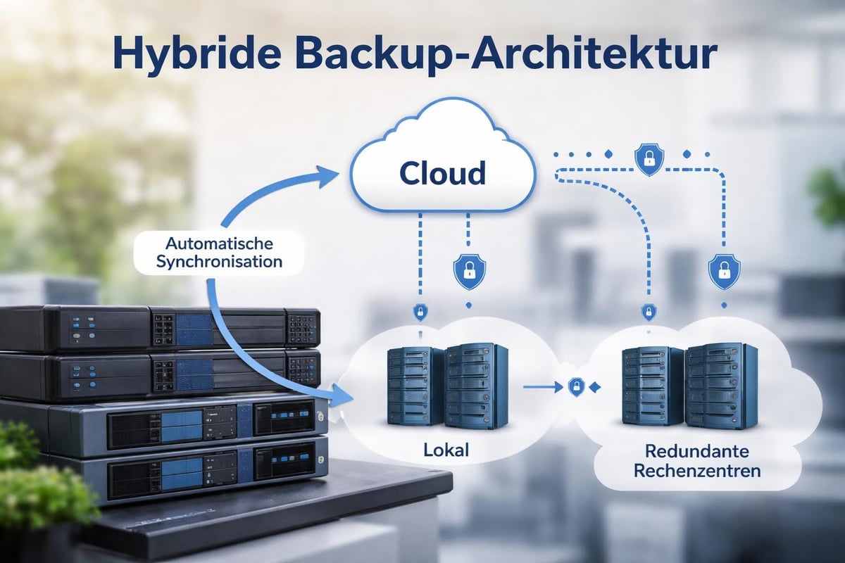 Cloud-Backup-Architektur