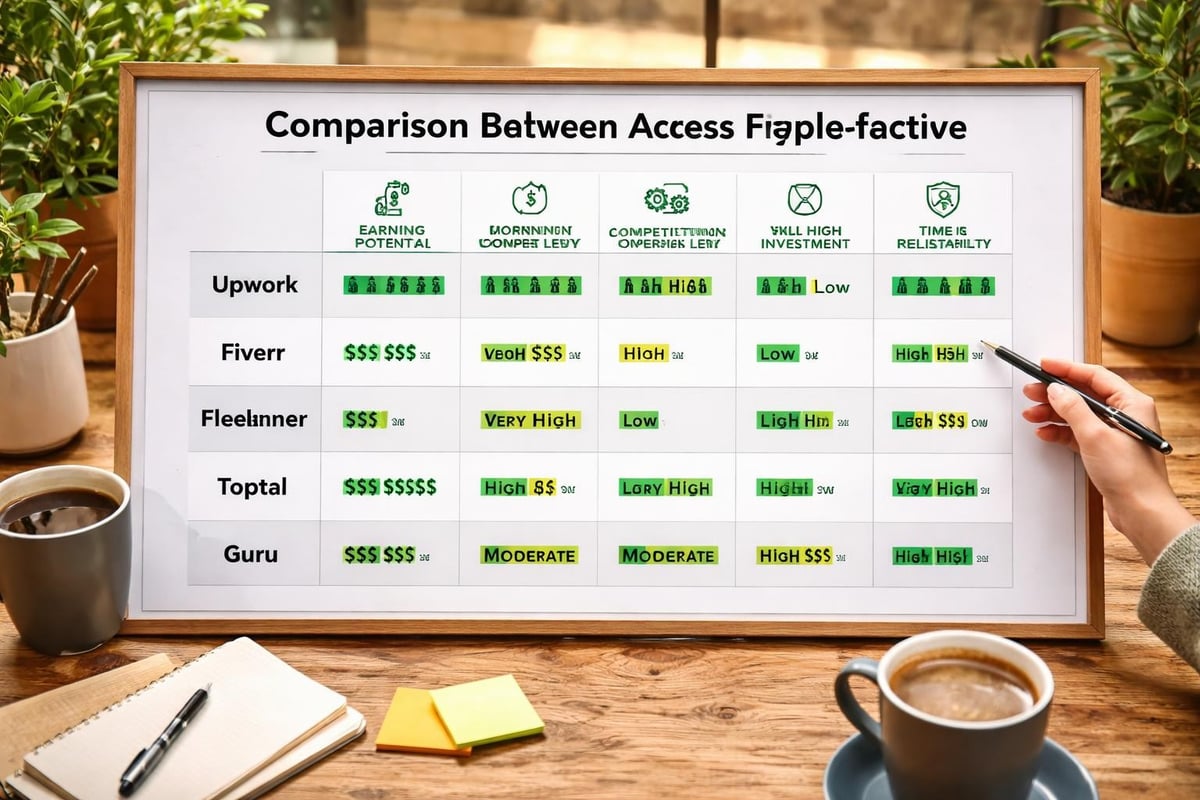 Platform comparison matrix