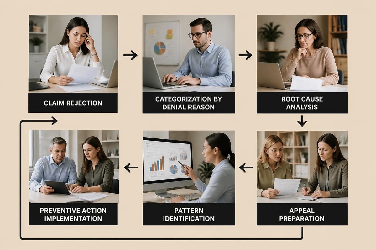 Denial management workflow