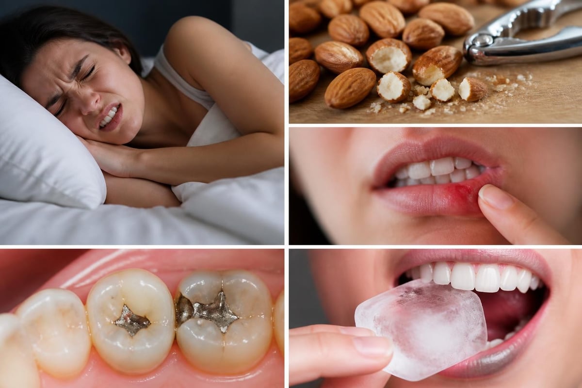 Common causes of cracked teeth