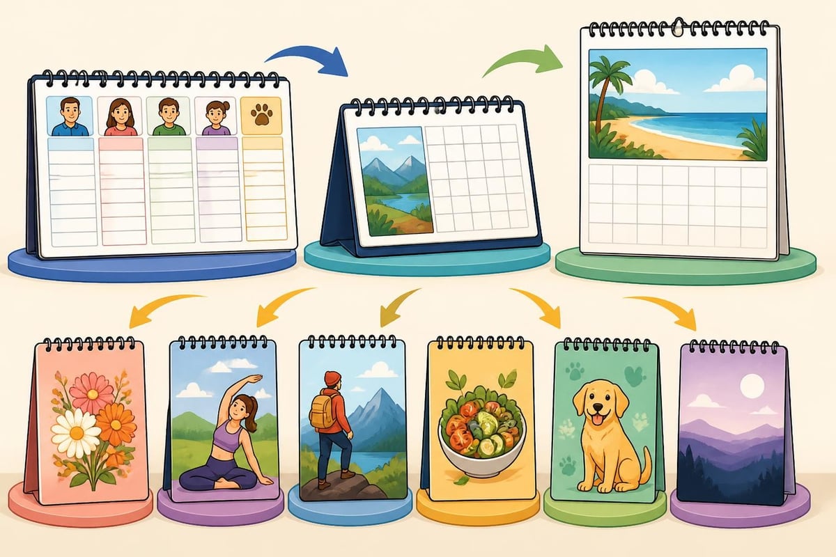 Comello kalender productlijn
