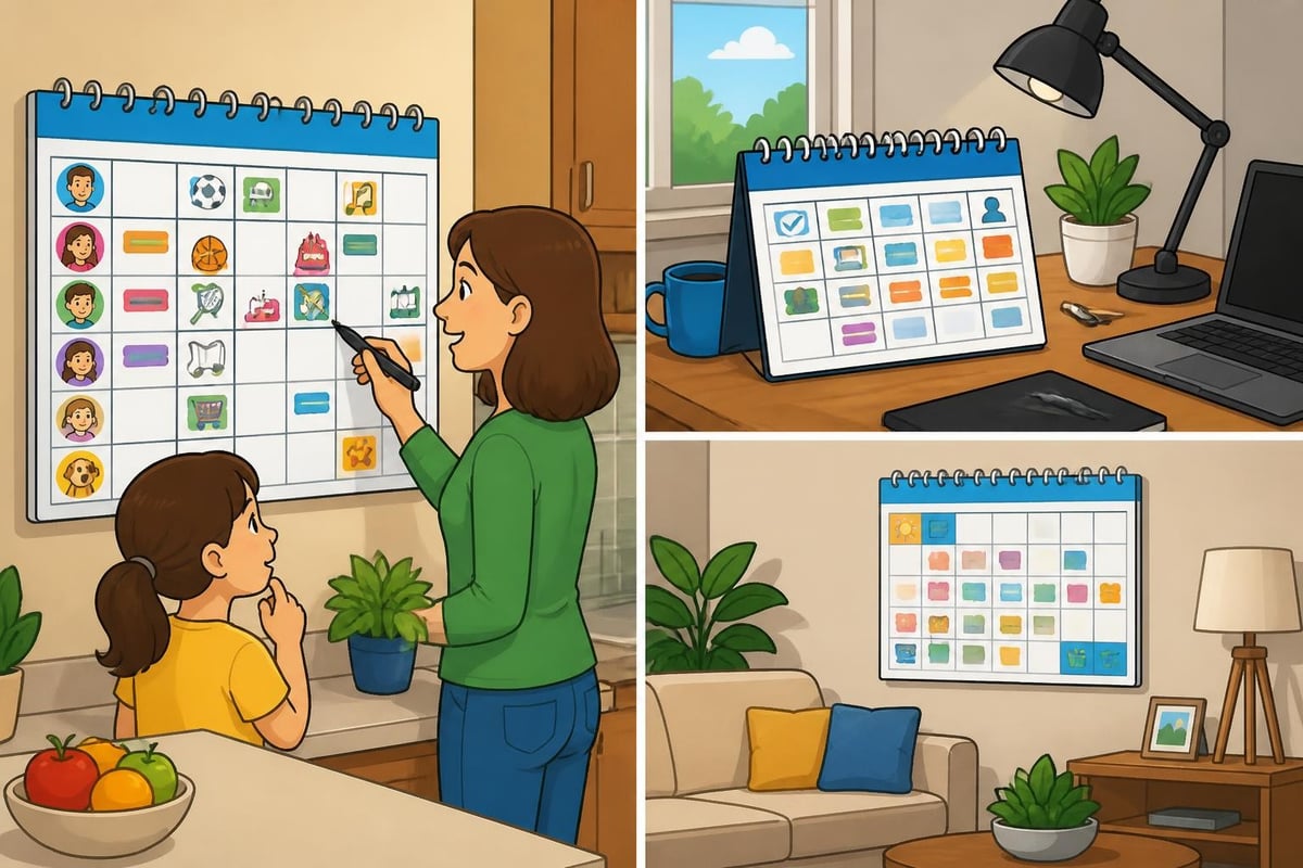 Comello kalender formaten
