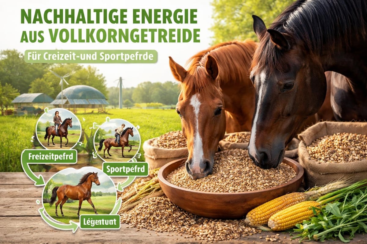 Pferdefutter Speed Energieversorgung