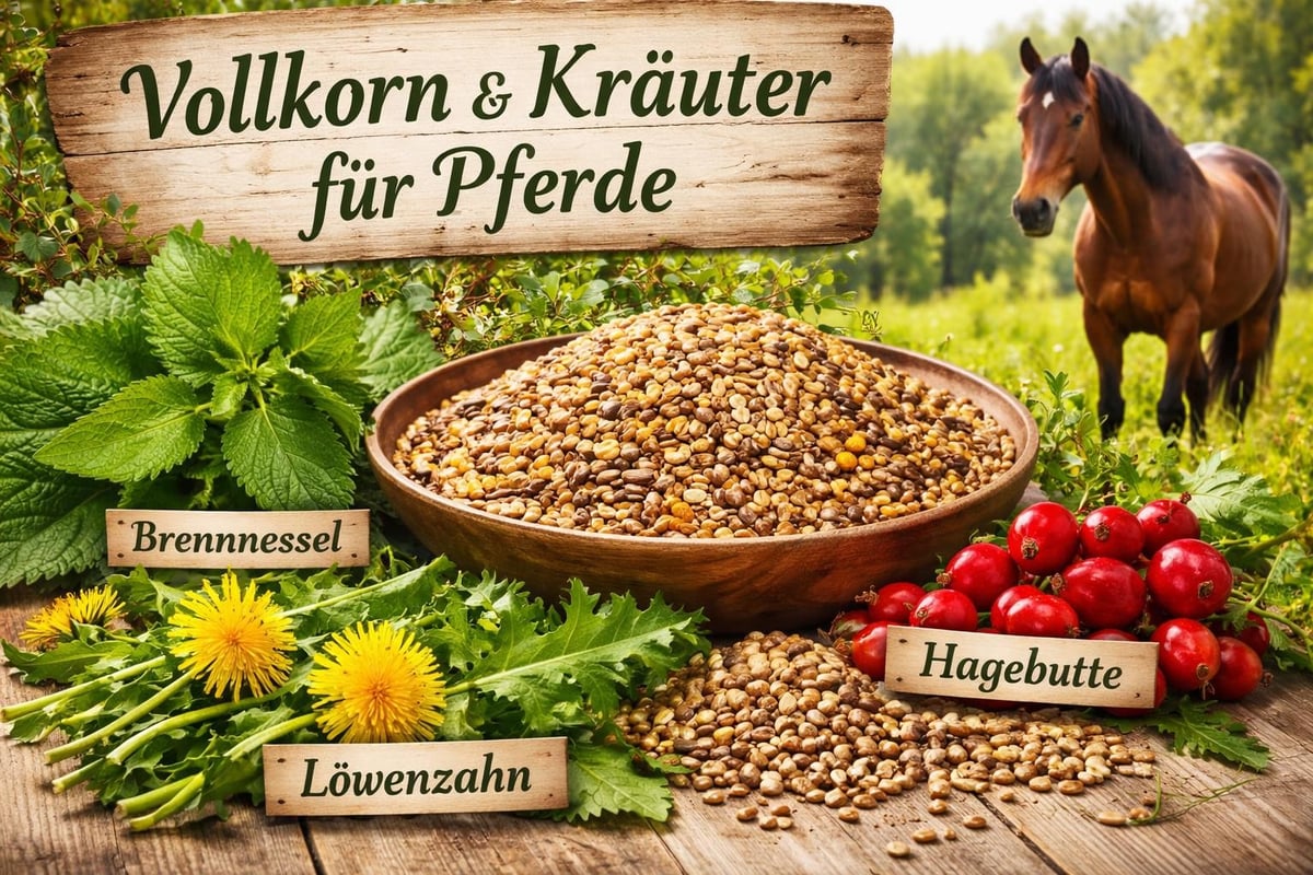 Kräutermischungen Pferdefutter