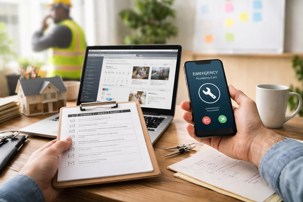 Maintenance coordination workflow