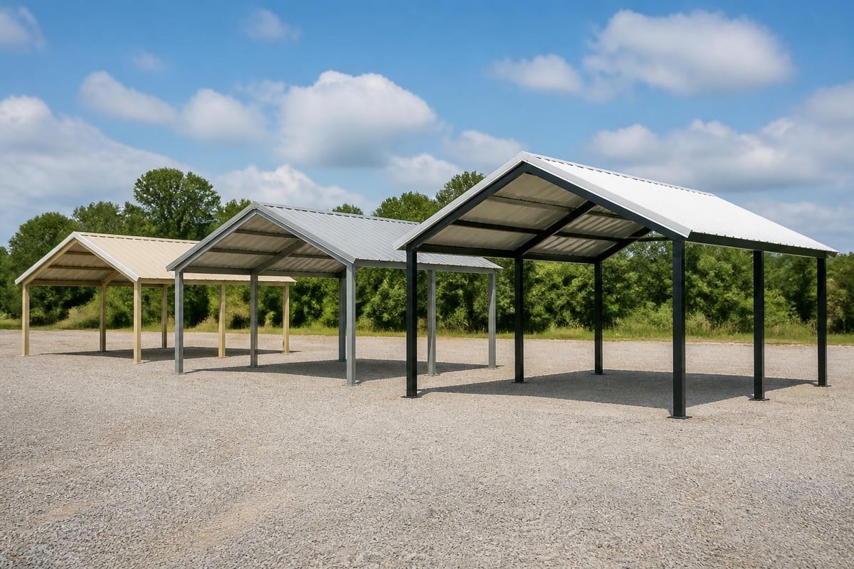 Steel building customization options