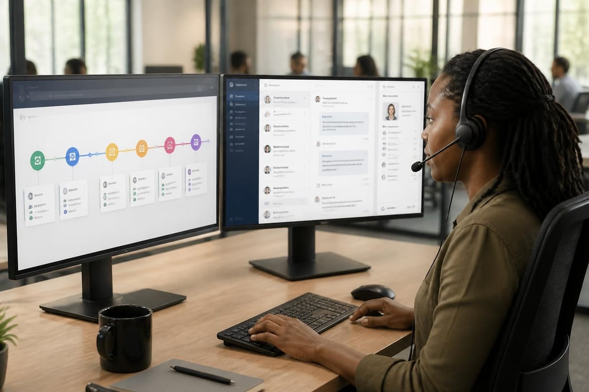 Omnichannel workflow