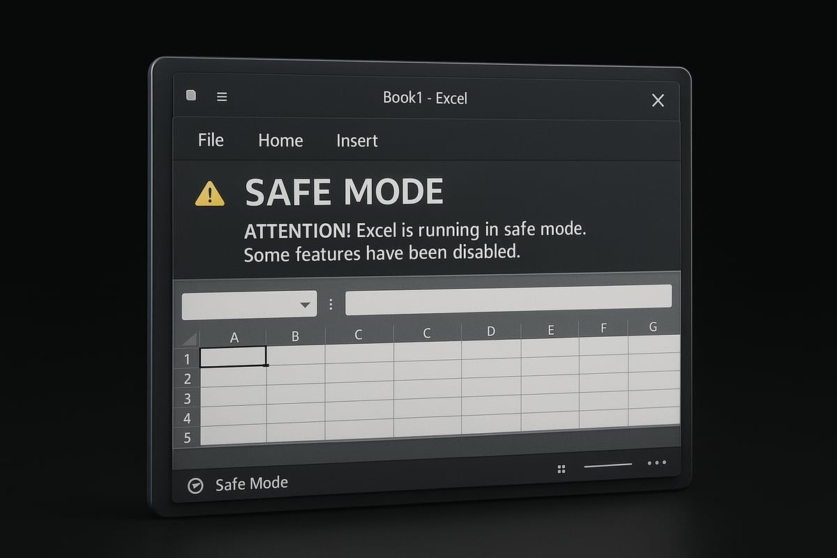 What Is Excel Safe Mode and Why Use It?