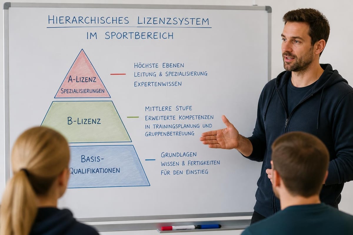 Lizenz-Stufen im Trainerbereich
