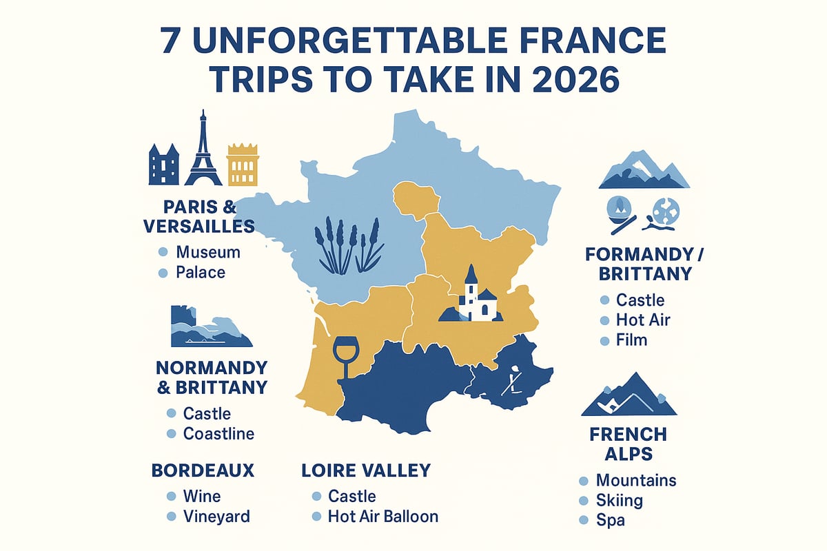 7 Unforgettable France Trips to Take in 2026