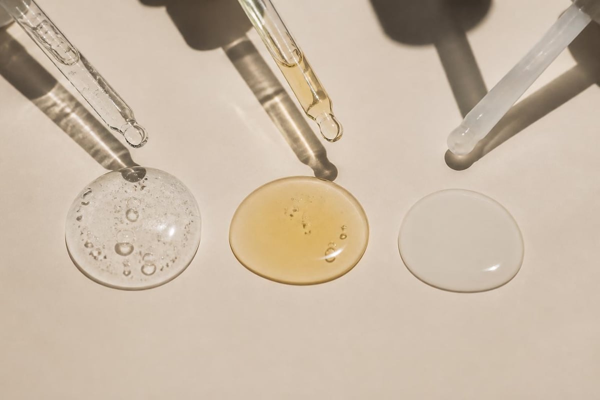 Different serum formulations