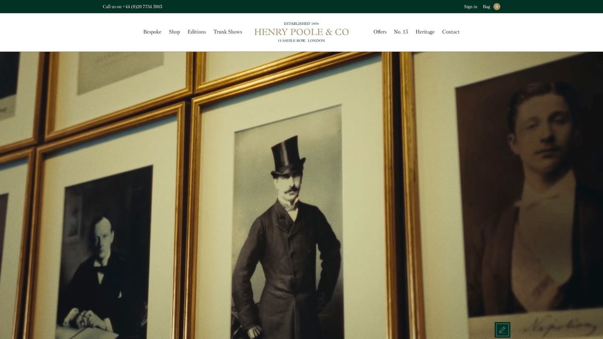 Top 9 Best Bespoke Suit Makers to Try in 2026 - Henry Poole & Co. – London, UK