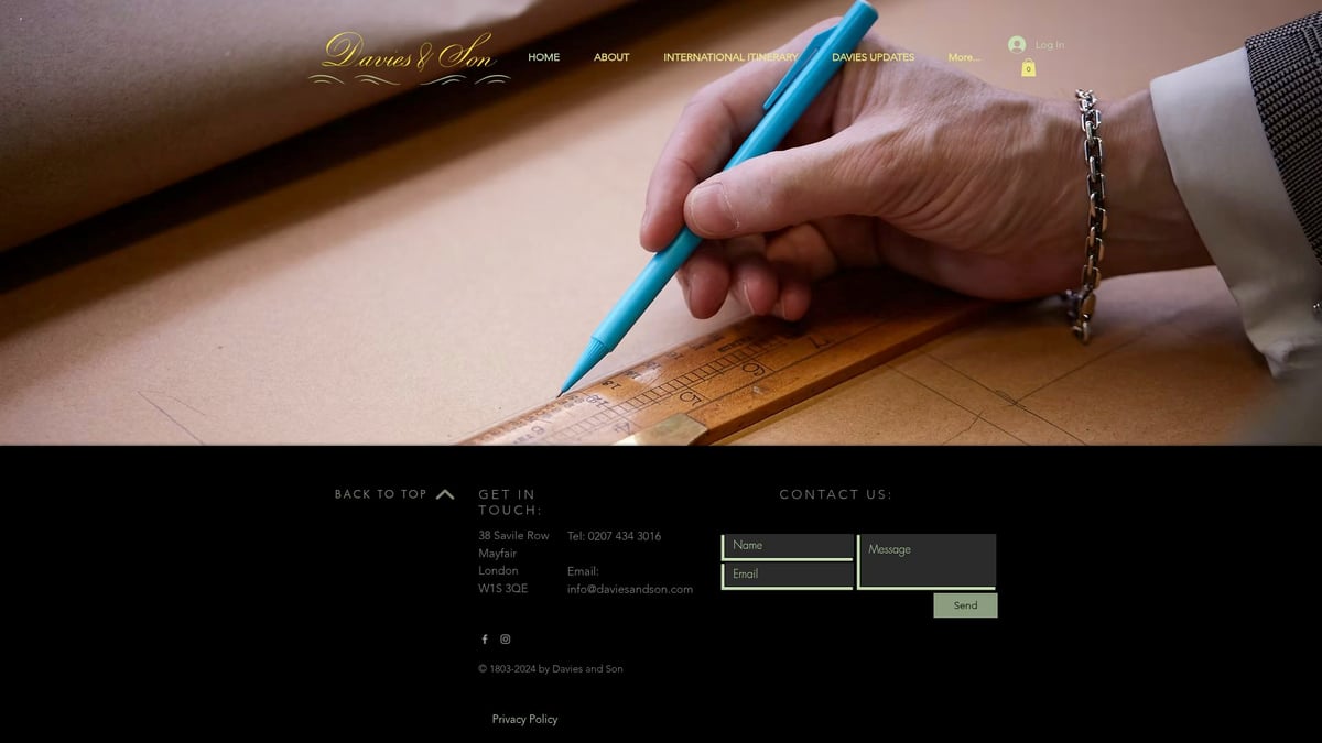 Top 9 Best Bespoke Suit Makers to Try in 2026 - Davies & Son – London, UK