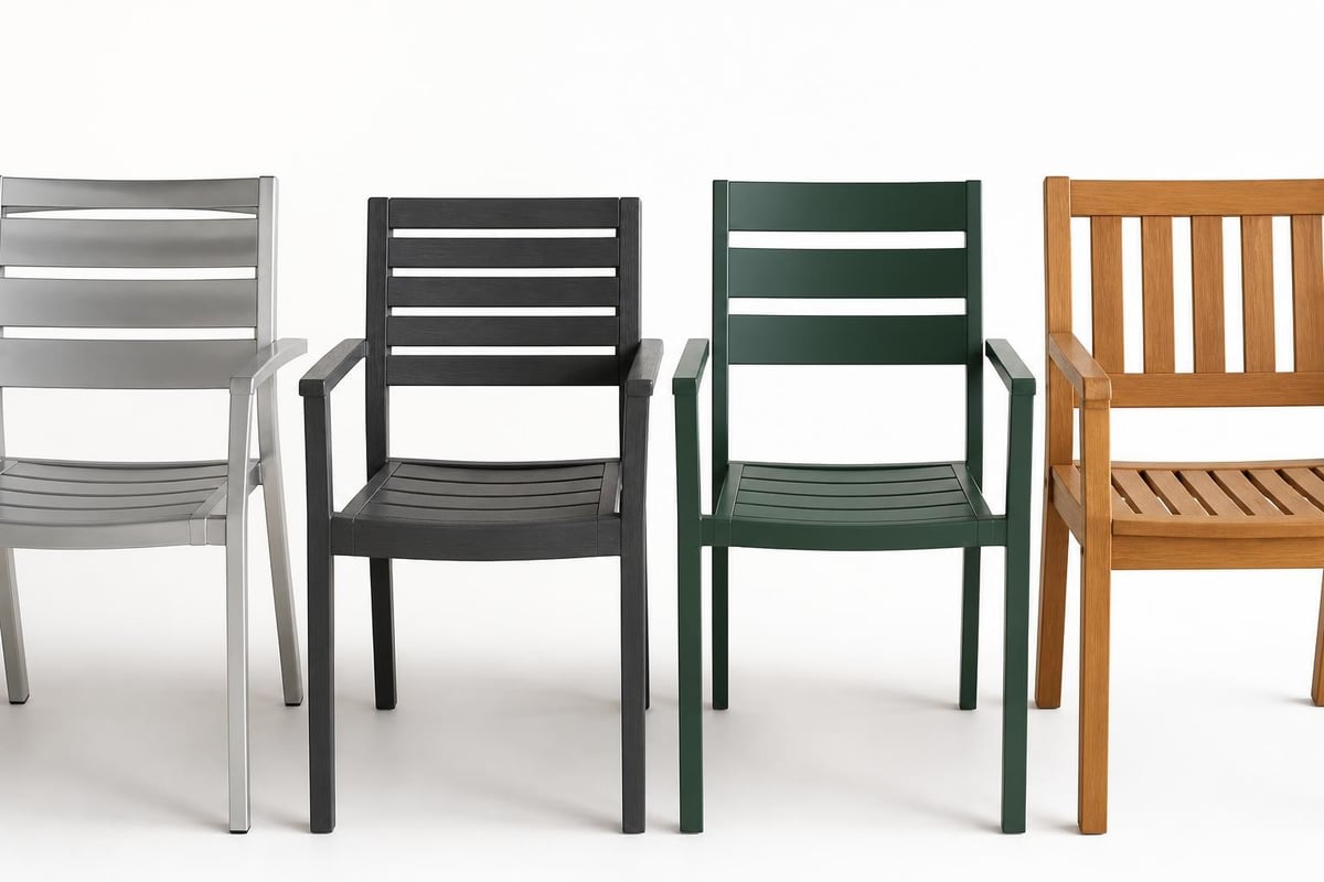 Material comparison for commercial picnic tables