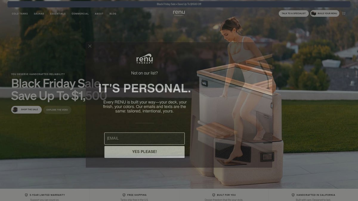 7 Migliori Cold Tub With Chiller da Provare nel 2025 - Renu Therapy Cold Stoic 2.0