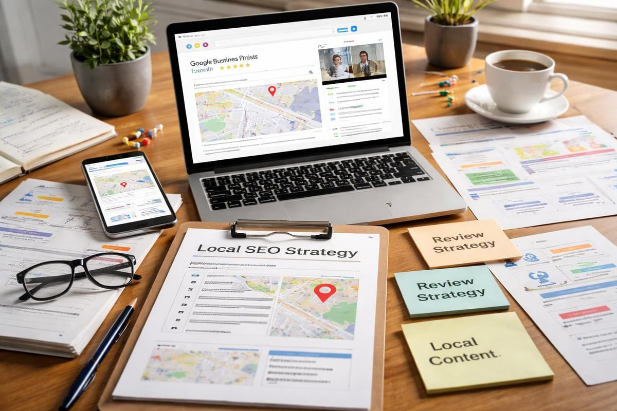 Local SEO strategy map