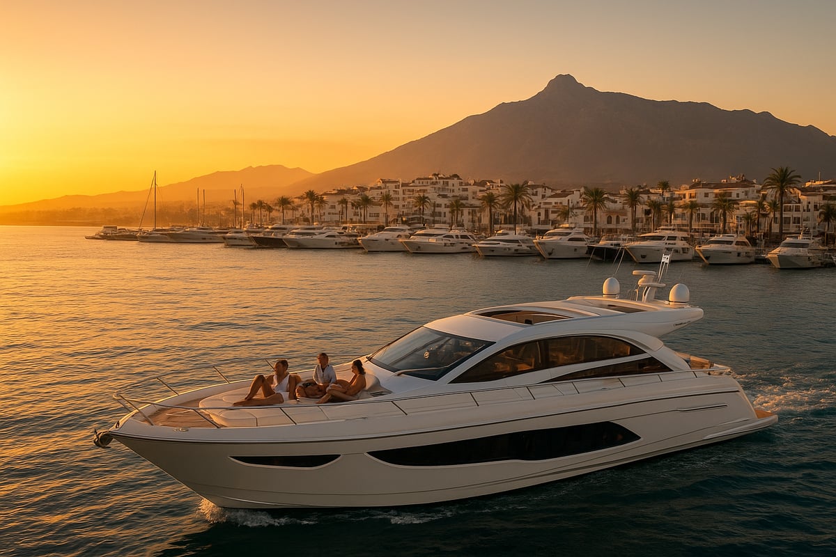 Top Yacht Charter Destinations and Routes from Marbella
