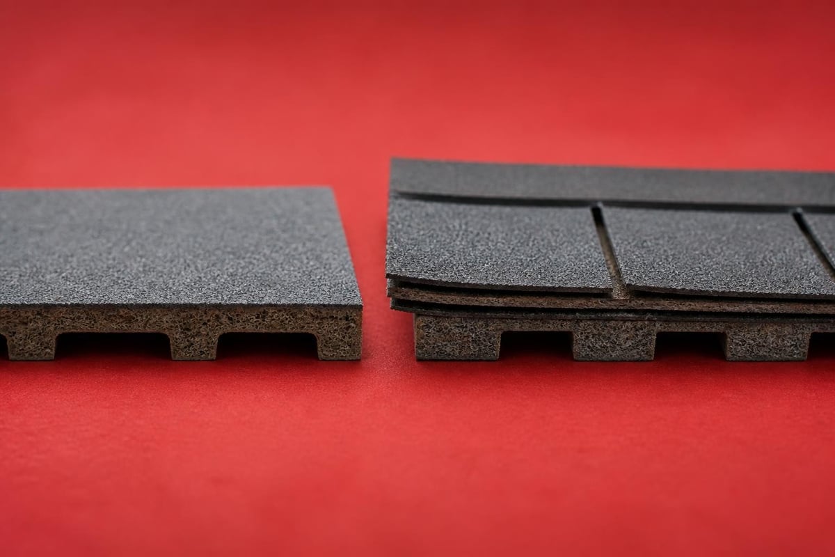 Architectural shingle layers