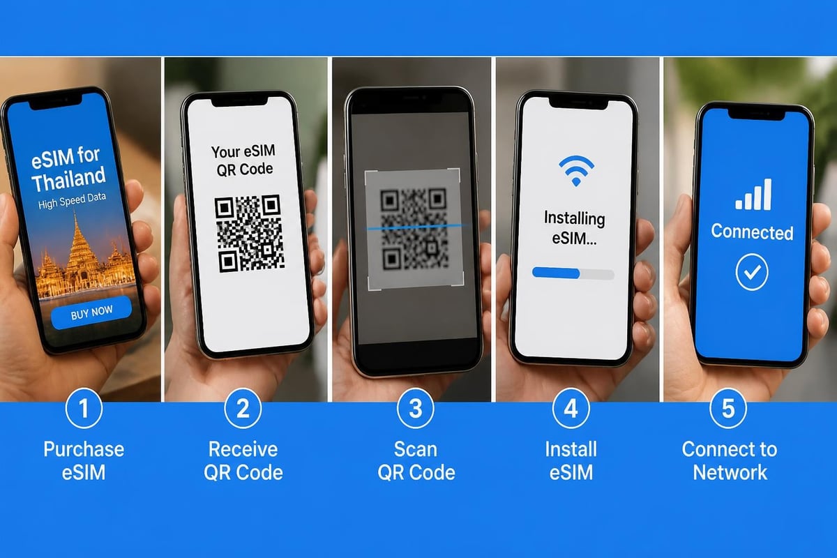 ESIM activation workflow