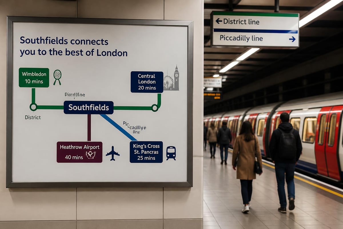 Transportation connections from Southfields