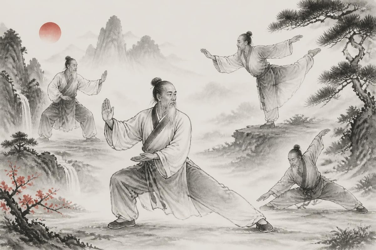 Physical benefits of tai chi