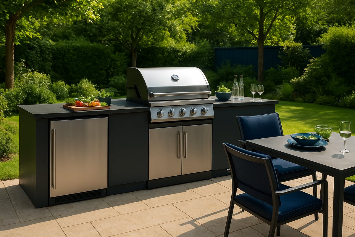 Why Choose an Outdoor Kitchen With Refrigerator?