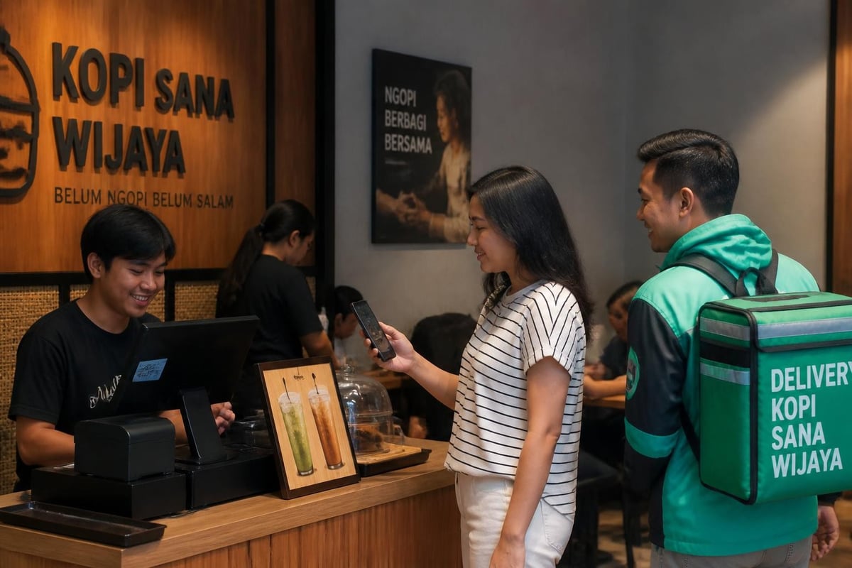 Kopi Sana marketing channels