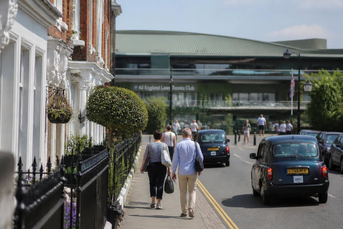 Wimbledon accommodation zones