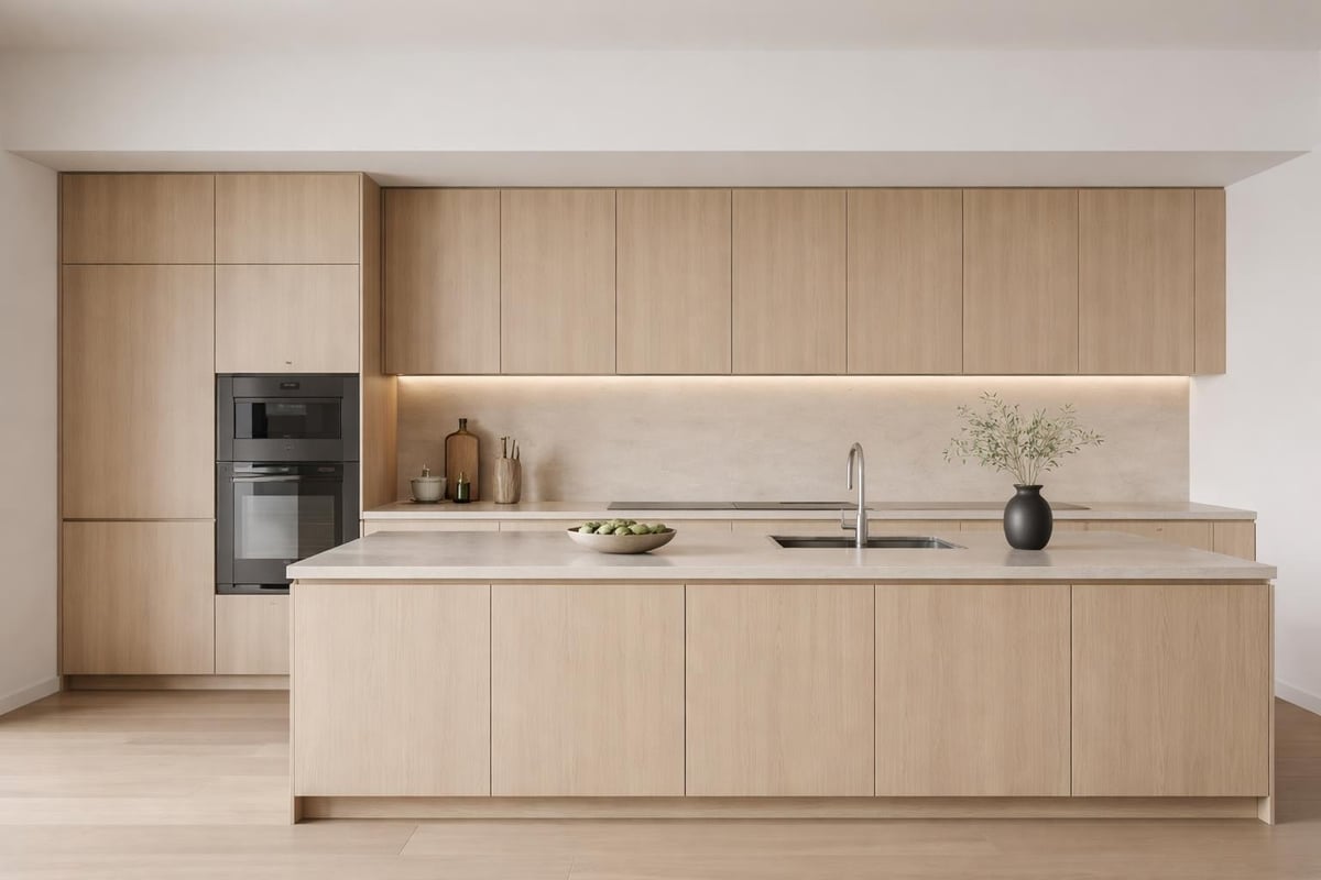 Minimalist kitchen design principles